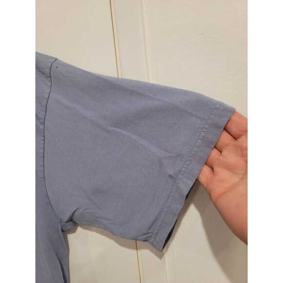 Vintage 90s Mens Large Faded Hawaiian Tribe T-Shirt Blue USA - Picture 4 of 11